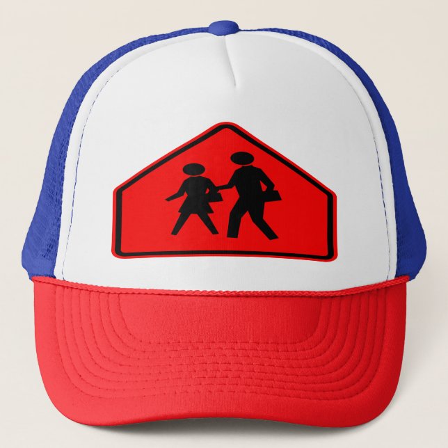 Gorra De Camionero Zona escolar (Anverso)