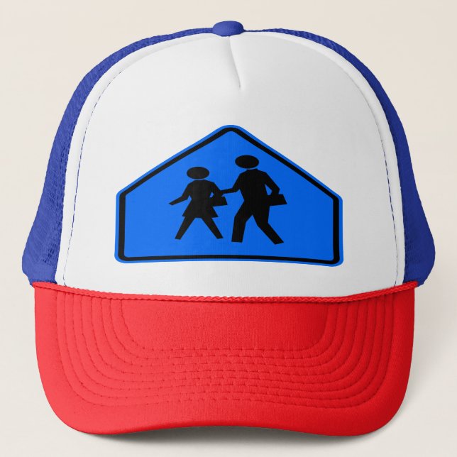 Gorra De Camionero Zona escolar (Anverso)