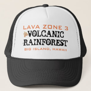 GORRA DE CAMIONERO ZONA LAVA 3 GRAN ISLA, HAWAII