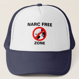 Gorra De Camionero Zona libre de narcisistas/narco