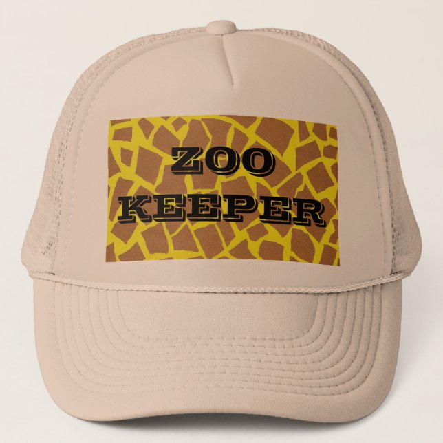 Gorra De Camionero Zookeeper (Anverso)