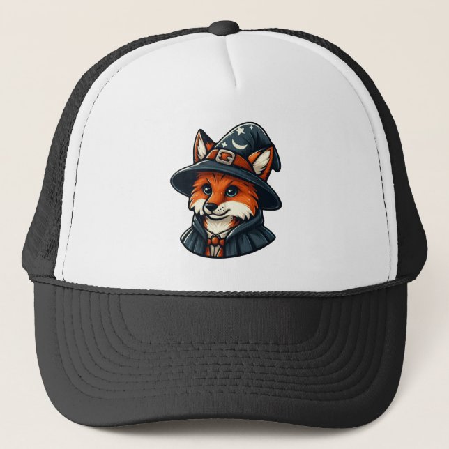 Gorra De Camionero Zorro mágico - Fantasía asistente (Anverso)