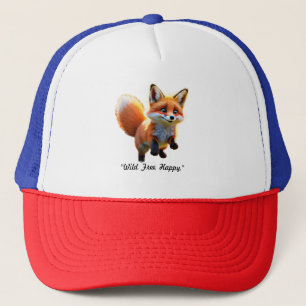 Gorra De Camionero "Zorro rojo juguetón"