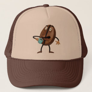 Gorra De Camionero Zumbido del café