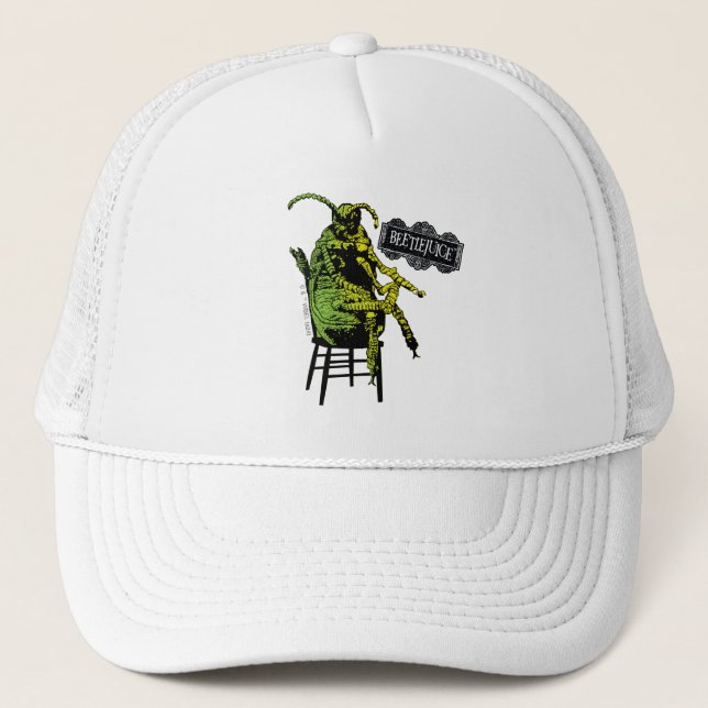 Gorra De Camionero Zumo de remolacha | Escarabajo en la Presidencia (Anverso)