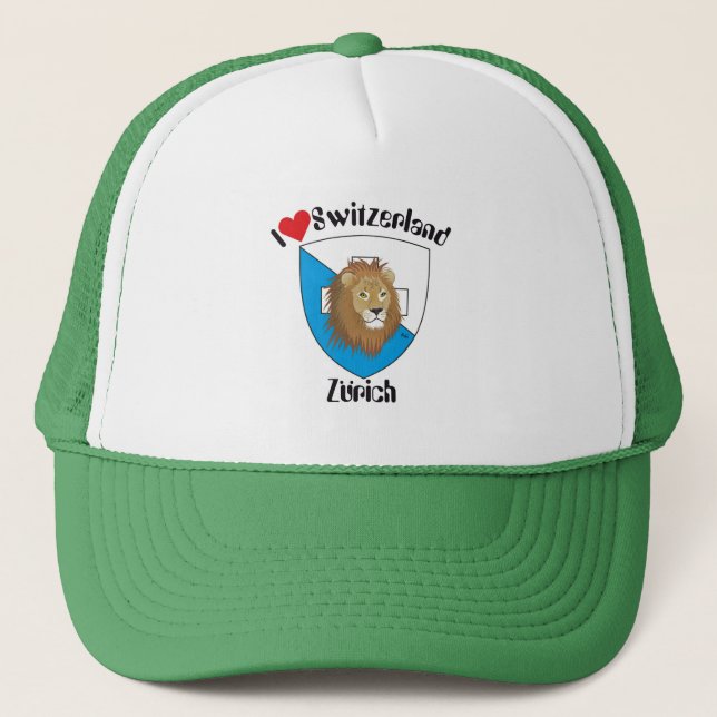 Gorra De Camionero Zürich Schweiz Suisse Svizzera Suiza Mütze (Anverso)