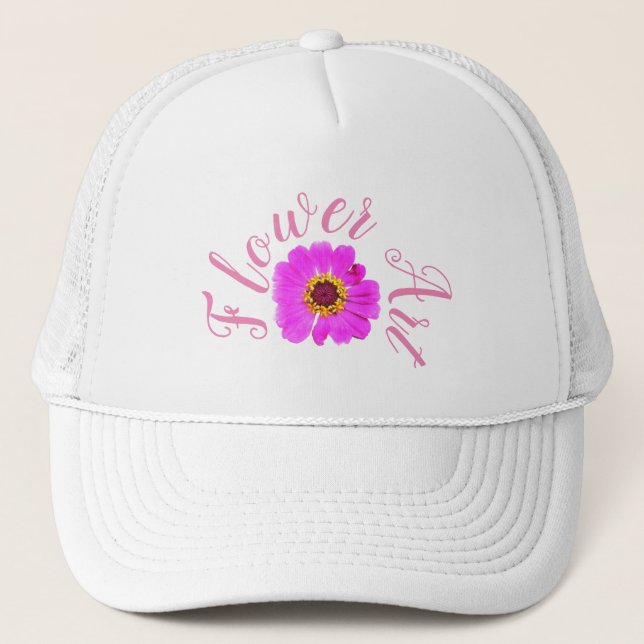 Gorra de Camioneros FLOWER ART (Anverso)