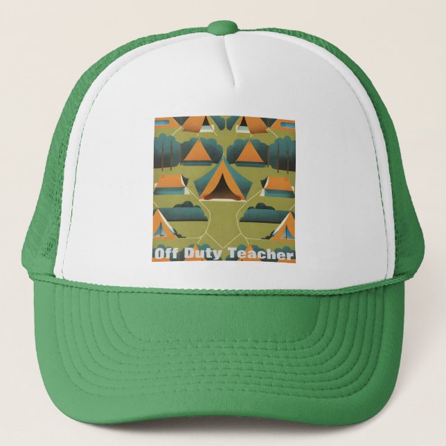 Gorra de Campamento del Profesor Sin Servicio (Anverso)