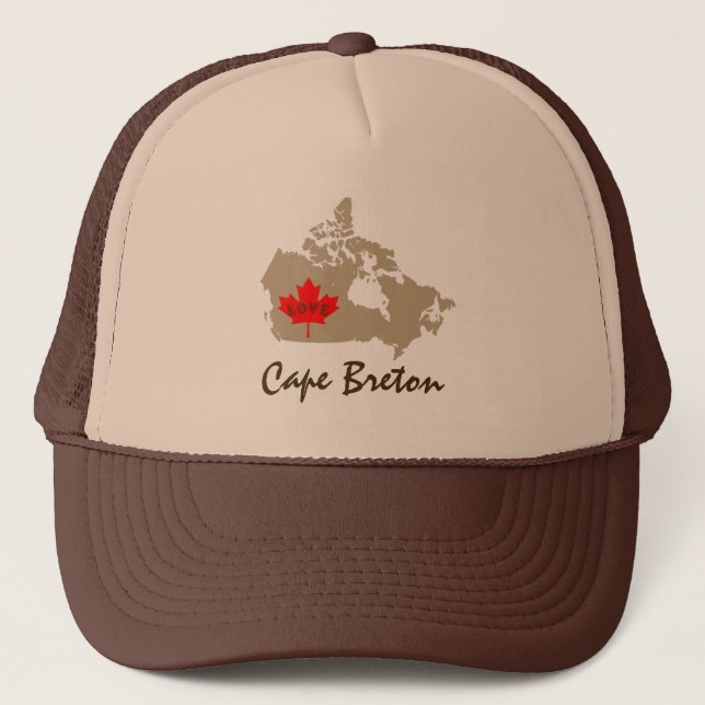 Gorra de Canadá del personalizar de Nueva Escocia (Anverso)