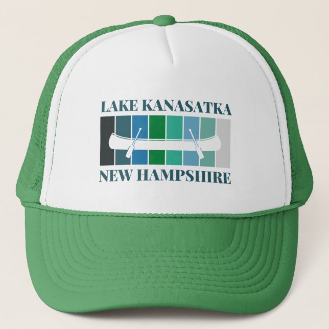 Gorra de canoas del lago Kanasatka (Anverso)