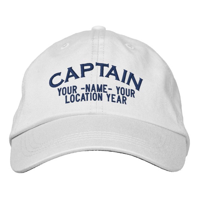 Gorra de Capitán Personalizado (Anverso)