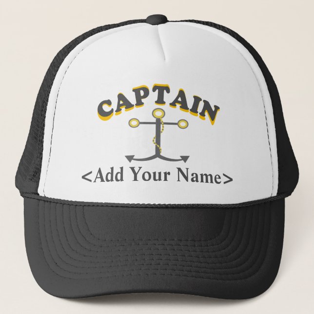 Gorra de Capitán Personalizado (Anverso)