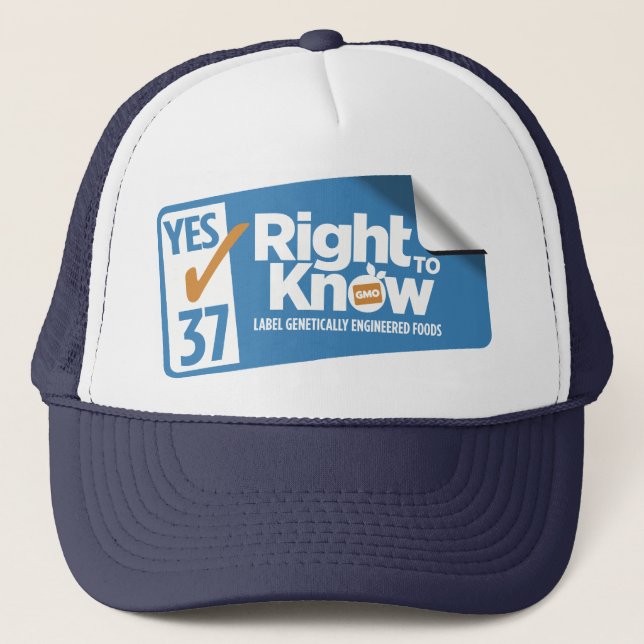Gorra de CARightToKnow (Anverso)