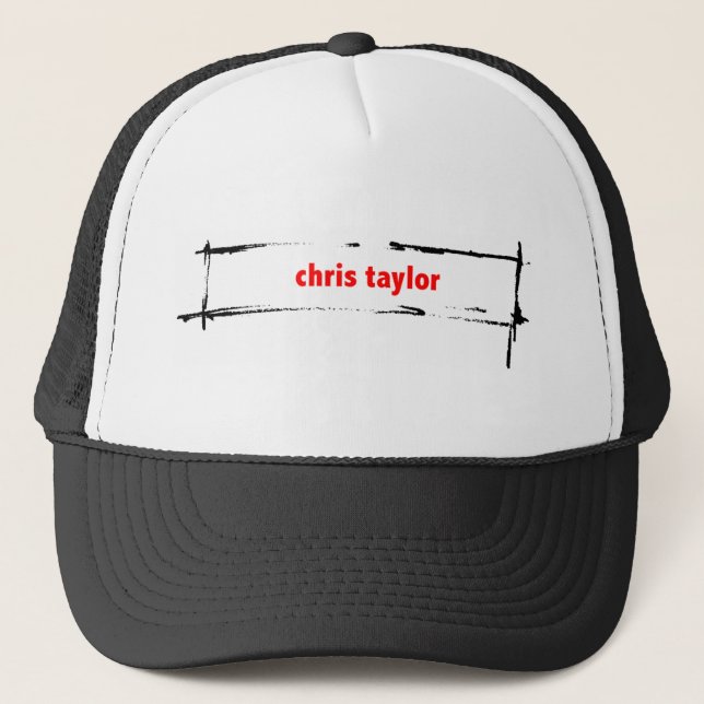gorra de Chris taylor (Anverso)