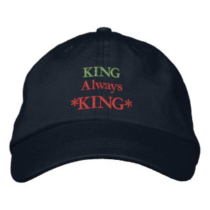GORRA de citas motivacionales de KING Always KING