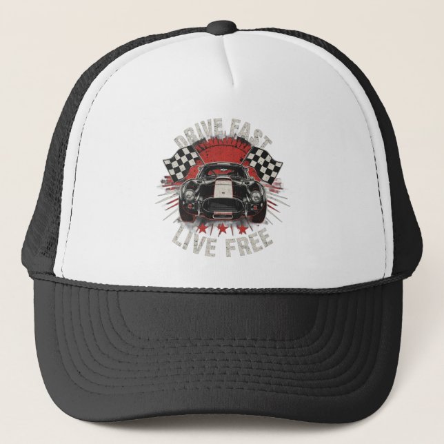 Gorra de coches de Carreras - Gorra deportiva y de (Anverso)