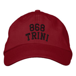 Gorra de código de área de Trinidad 868