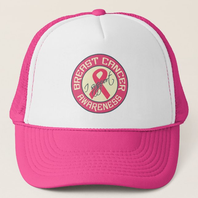 Gorra de Concienciación sobre el Cáncer de Mama (Anverso)