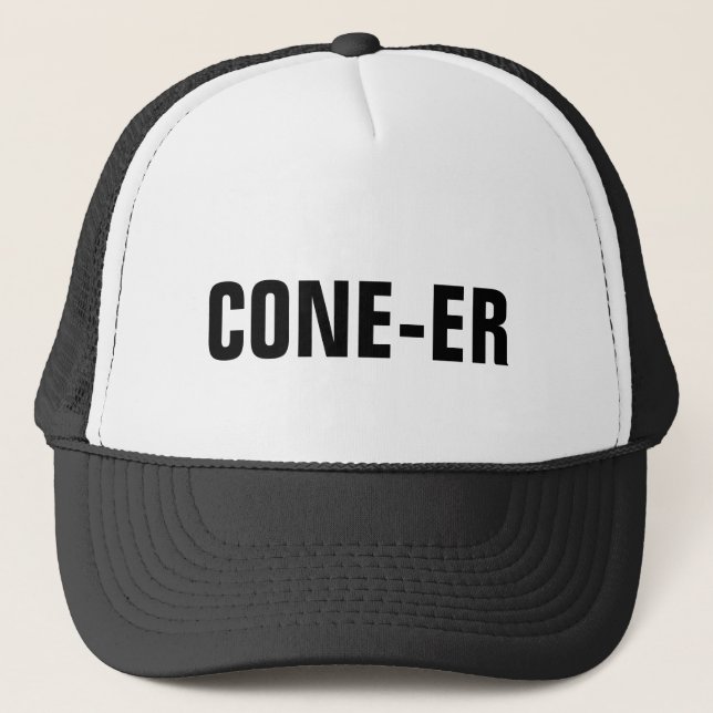 GORRA DE CONE-ER (Anverso)