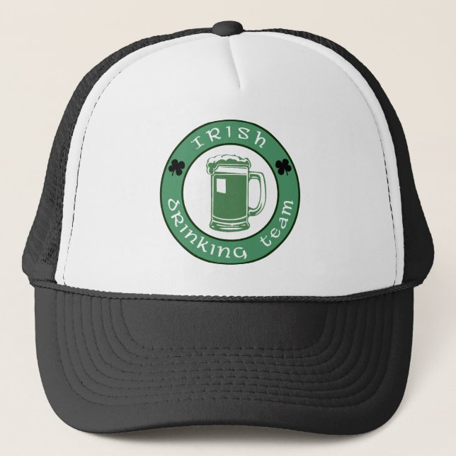 Gorra de consumición irlandés del equipo (Anverso)