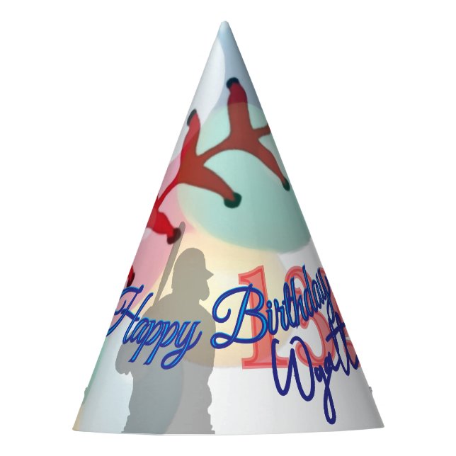 Gorra de cumpleaños de béisbol (Anverso)