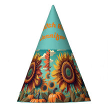 Gorra de cumpleaños de girasol personalizado, Gorr