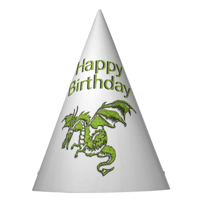Gorra de cumpleaños de Green Dragon (Anverso)
