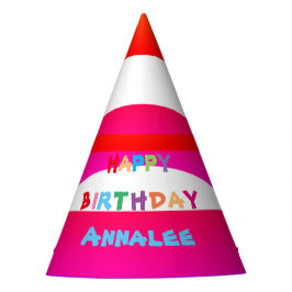 Gorra de cumpleaños Diversión moderna y burda con 