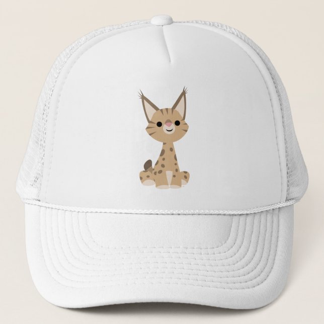 Gorra de Cute Personalizado Lynx (Anverso)