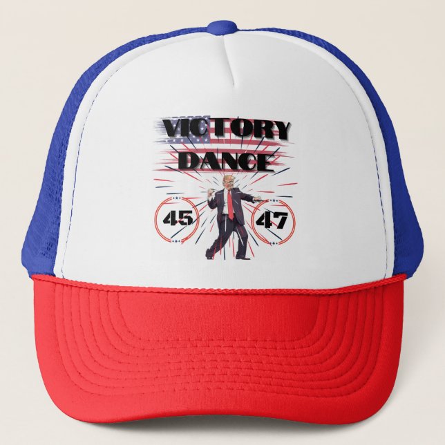 Gorra de danza de la victoria de Trump (Anverso)