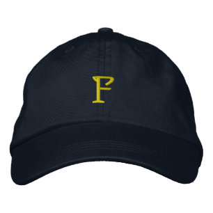 Gorra de diseñador "F" INICIAL