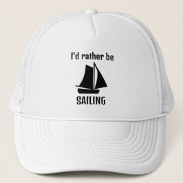 Gorra de diseño de barcos de vela