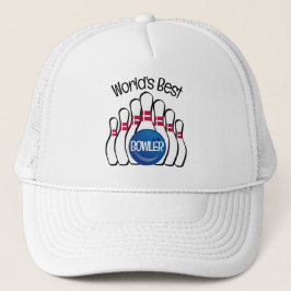 Gorra de diseño de boliche