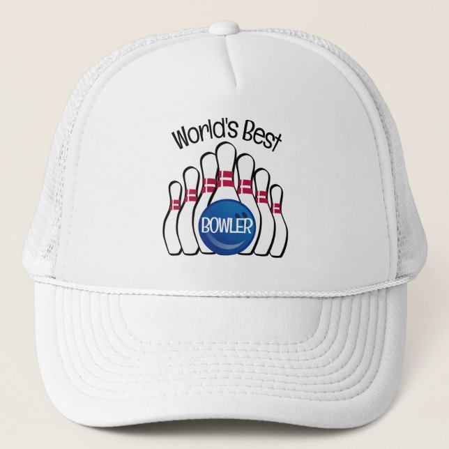 Gorra de diseño de boliche (Anverso)