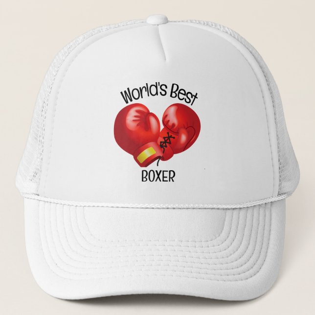 Gorra de diseño de boxeo (Anverso)