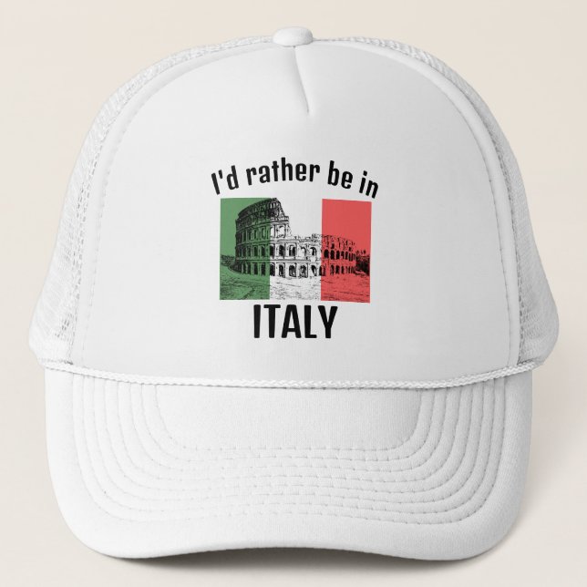 Gorra de diseño de Italia (Anverso)