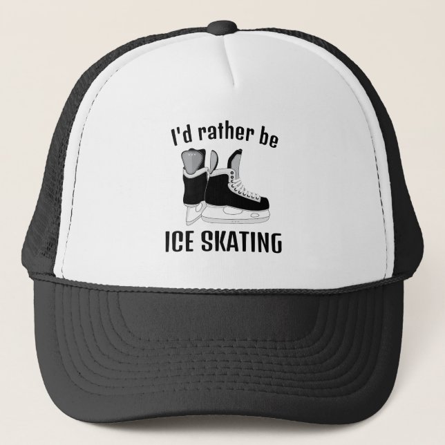 Gorra de diseño de patinaje sobre hielo (Anverso)