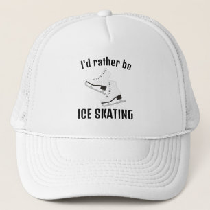 Gorra de diseño de patinaje sobre hielo