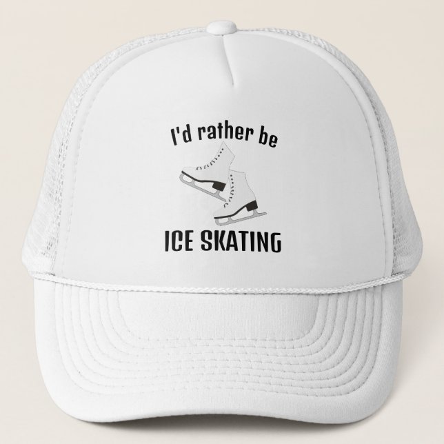 Gorra de diseño de patinaje sobre hielo (Anverso)
