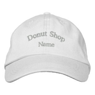 Gorra de Donut Shop Name Embroidered