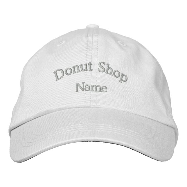 Gorra de Donut Shop Name Embroidered (Anverso)