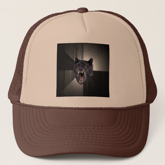 Gorra de encargo del lobo de la locura (Anverso)