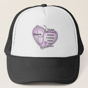 Gorra de enfermería de la Fuerza Aérea Purple Hear
