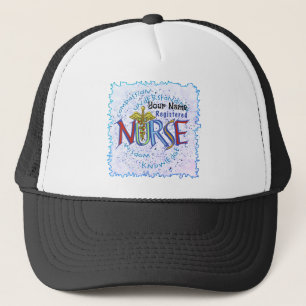 Gorra de enfermería de Motto registrado