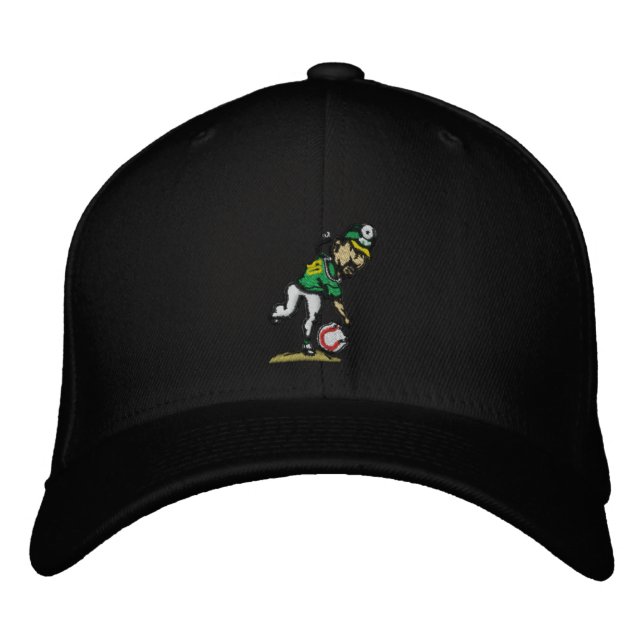 Gorra de equipo de Médico de giro negro (Anverso)