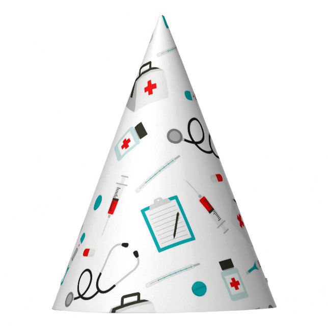 Gorra de equipos de enfermería fiesta (Anverso)