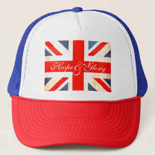 Gorra de esperanza y gloria de Union Jack