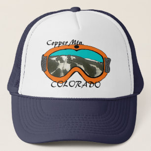 Gorra de esquiadores de naranja de cobre Mtn Color