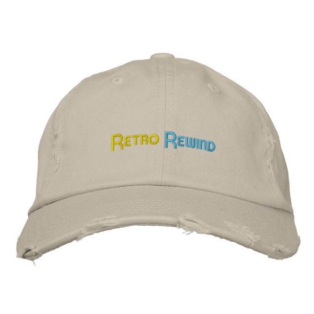 Gorra de estilo de rebobinado retro (Anverso)