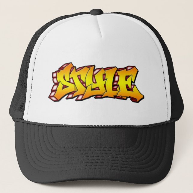 Gorra de estilo (graffiti) (Anverso)